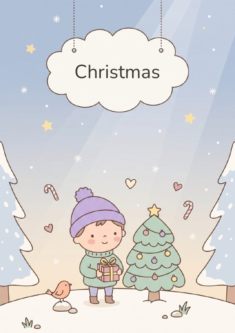 Christmas printable activity pack cover