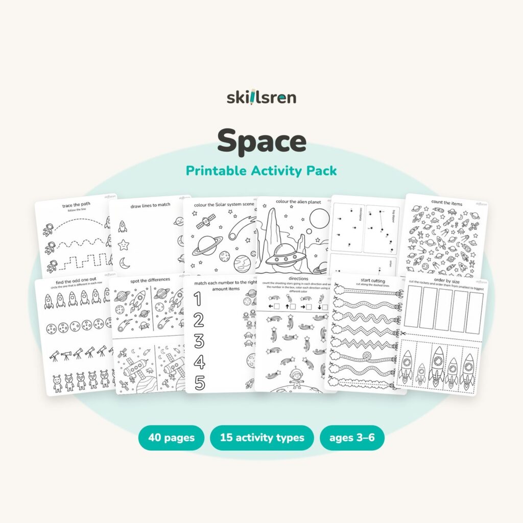 Space pack — 08 Pages
